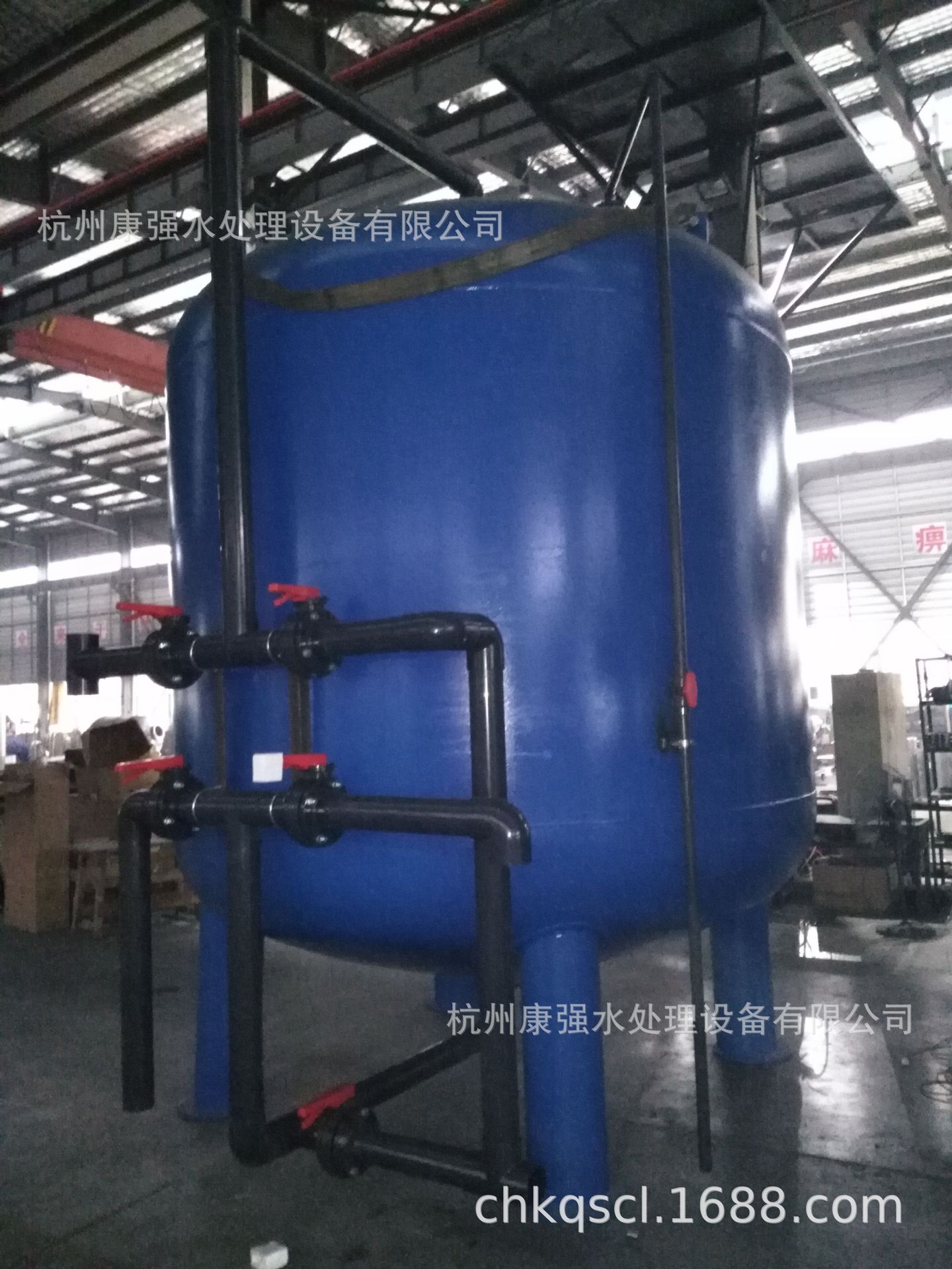 厂家直供3200mm 铁衬胶 多介质过滤罐体 1万伏电火花测试证明