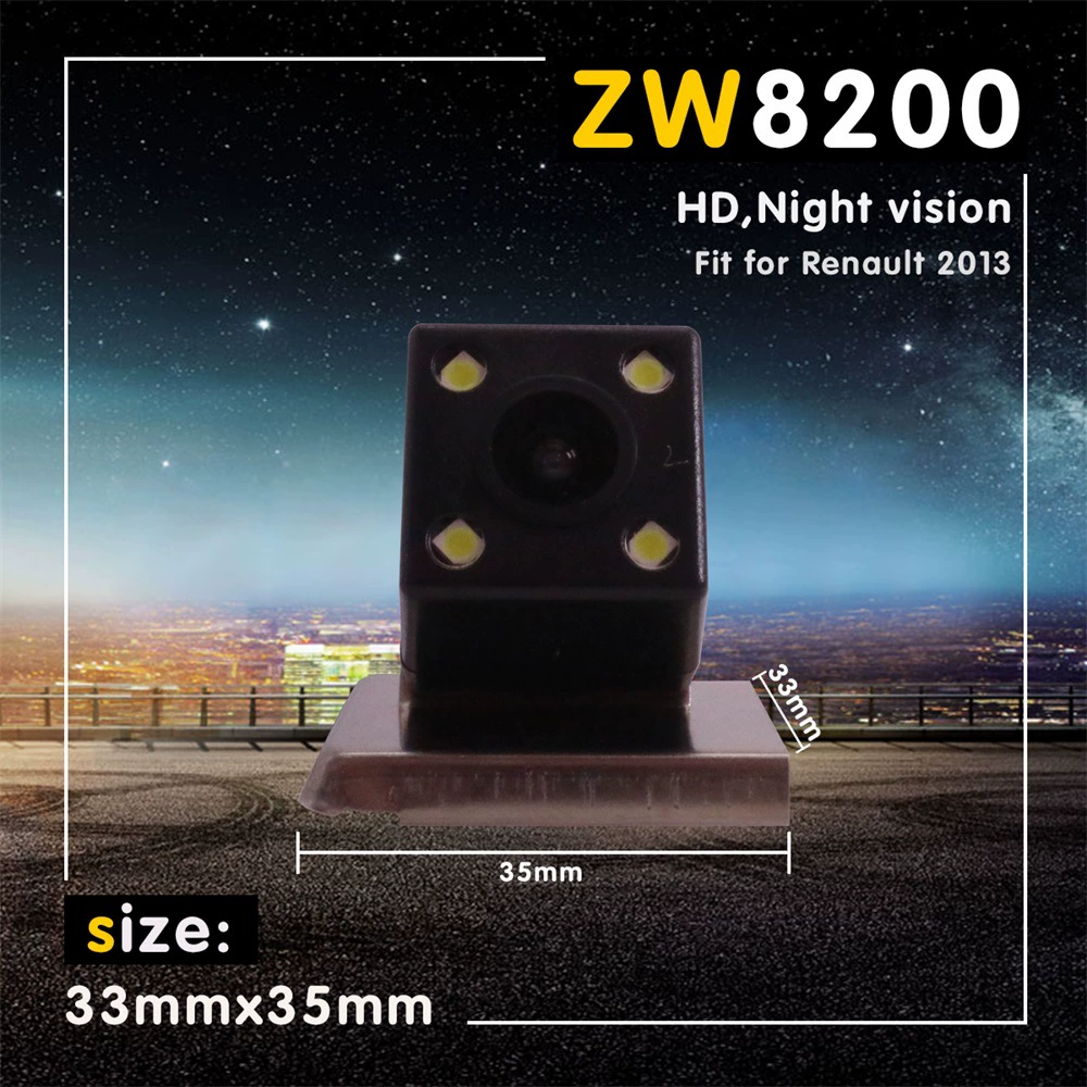 Применимо к международной версии Renault Duster2013 камера заднего вида с изображением заднего вида HD