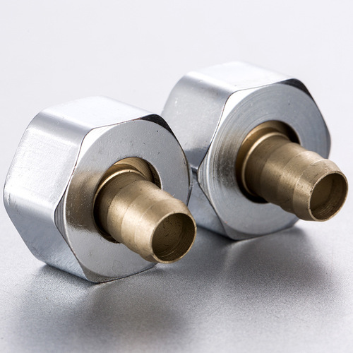 304 stainless steel hose 4-point hot and cold water inlet and outlet high-pressure hose toilet faucet double-head water inlet connection hose