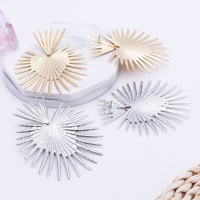 Fashion Geometric Alloy Plating Women's Earrings display picture 2