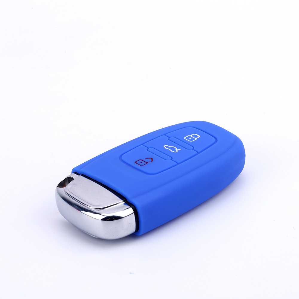 For Audi A6L RS6 RS7 silicone key case R8 S8 key case RS5S4 remote control case Silica ge