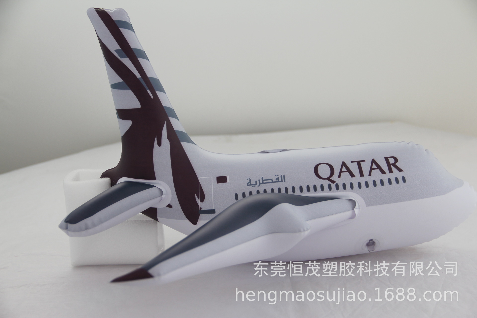 工厂直销PVC充气儿童玩具出口玩具飞机模型充气玩具飞机来图设计