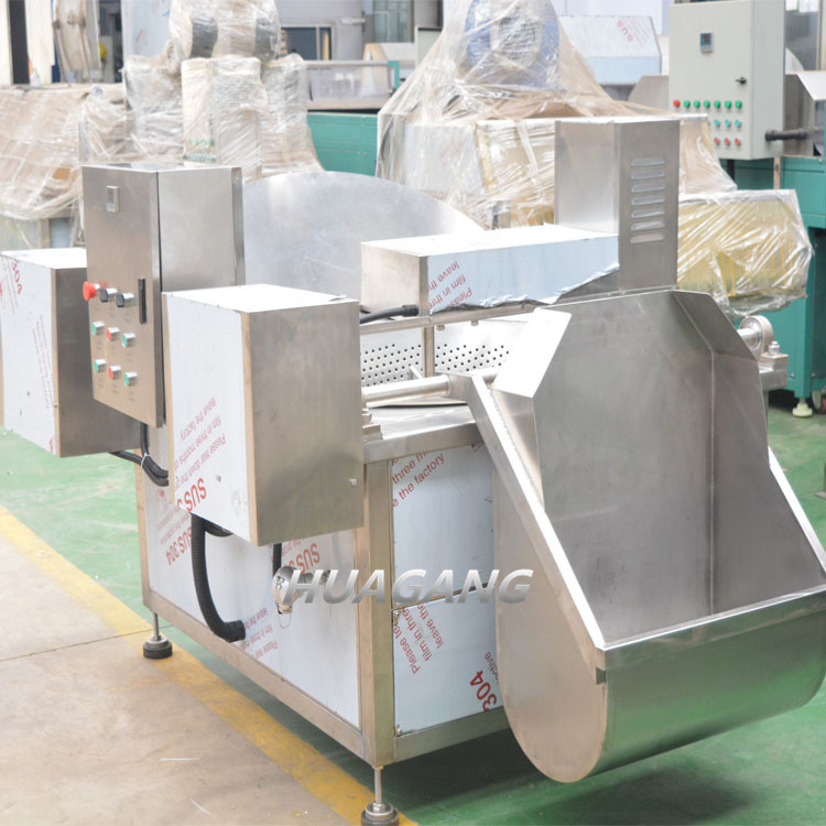 1000型全自动电加热油炸锅 油水分离油炸机 豆泡高效油炸机