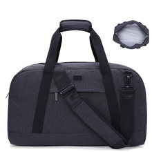 商务男士出差手提旅行包行李衣服收纳袋装笔记本电脑包单肩斜挎包