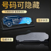 Electric car, telephone engraved stainless steel, metal SUV, rotating parking rack