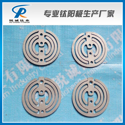 电解富氢离子水钛电极环 各类尺寸铂钛电极厂家批量直供