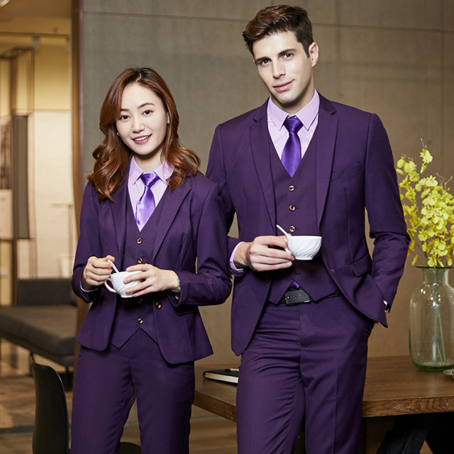 Professional Suit New Formal Suit Long Sleeve Business Suit 