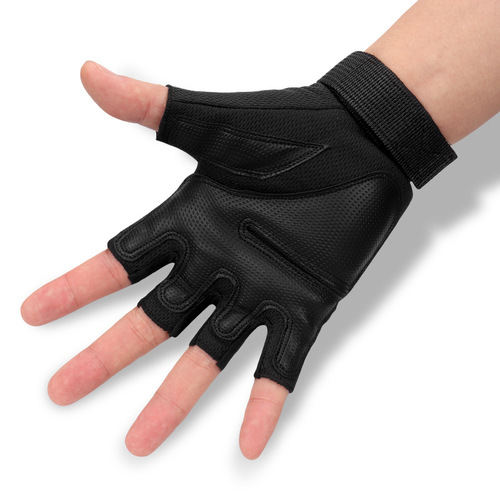 Half-finger men's breathable special forces outdoor mountaineering anti-cocooning sports women's wear-resistant anti-slip cycling motorcycle tactical gloves