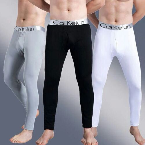 Men's autumn trousers, boys' warm trousers, velvet winter leggings, slim woolen pants, tight thin, plus size woolen trousers