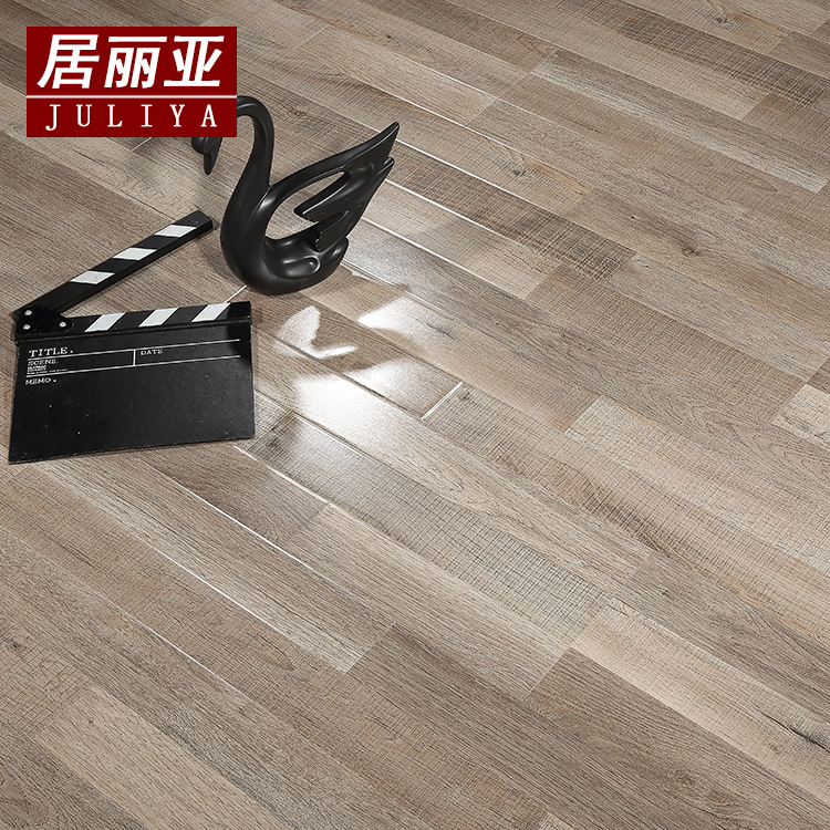 Supplying 12mm Strengthen Wood flooring Bright surface Highlight personality Art waterproof wear-resisting household