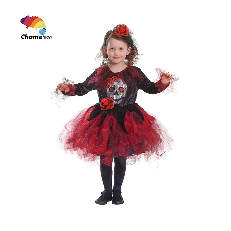 万圣节骷髅女孩10拷贝