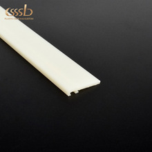 ABS异型材挤塑加工 阻燃PVC音箱条 PE装饰塑胶条 PC鱼缸包边卡槽