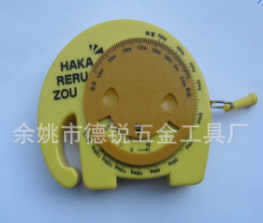 自动伸缩型卷尺 多用途塑料皮尺 三围尺 可爱迷你小软尺 礼品卷尺