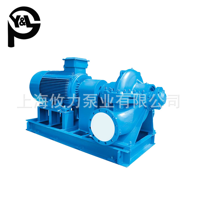 TPOW柴油机泵 大口径大流量循环双吸离心泵 卧式中开双吸泵