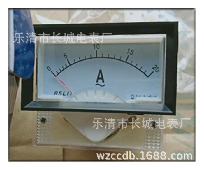 长城电表厂 85L17 20A 直通交流电流表 70X40