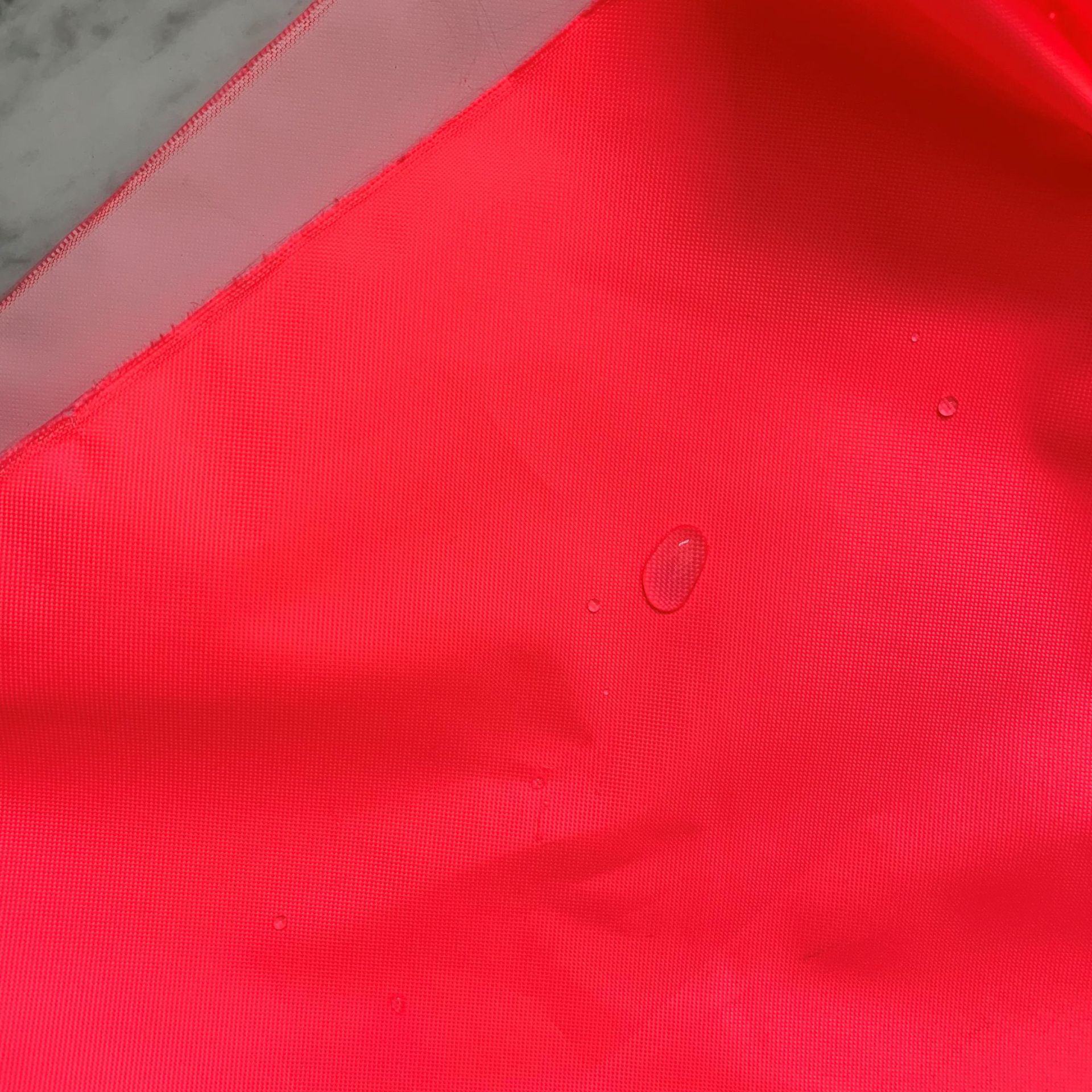 300D长丝牛津布 pu白 欧美儿童篷车面料 厂家直销