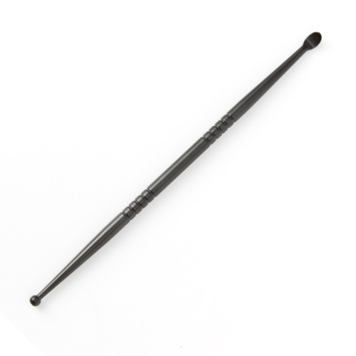 Stainless steel single-head ear picking spoon ear picking metal ear picking tool dual-purpose ear cleaning device