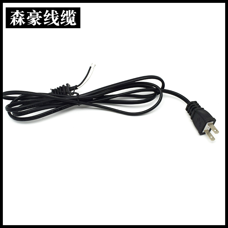 厂家直销日本插头日规HHFF橡胶线 日本电源线插头VCTFK电线