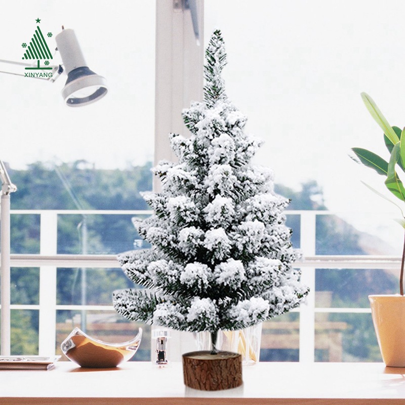 植绒圣诞树60cm迷你圣诞树圣诞装饰桌面摆件圣诞树套餐彩灯圣诞树