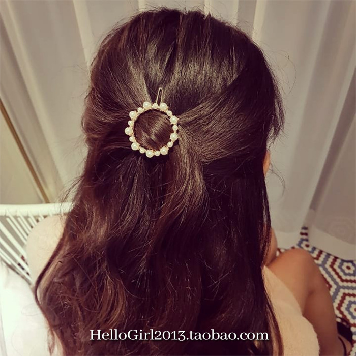 Fashion Elegant Pearl Hairpin display picture 3