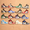 Air Jordan1 generation sneakers AJ1 KeyChain off White joint dark brown inverted keychain