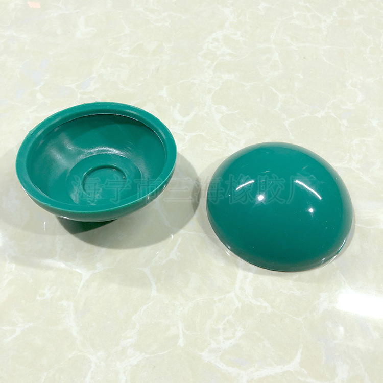 工厂加工定制半圆形橡胶件 防尘密封硅胶帽