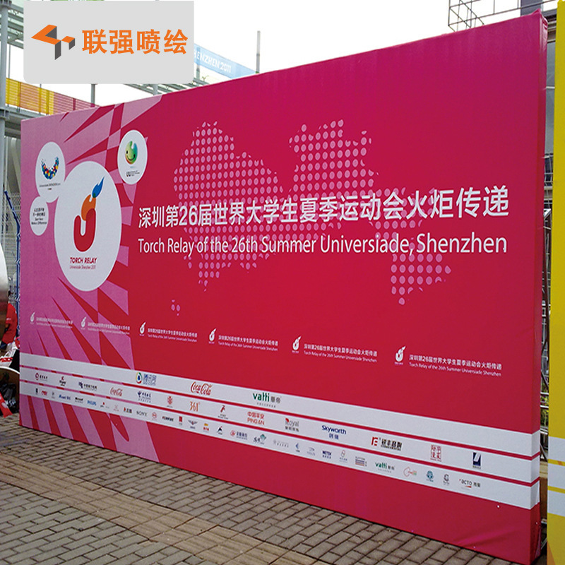 Shenzhen factory makes activity exhibition background board sign-in wall wedding stage building hot dip galvanized square tube truss Shenzhen factory makes activity exhibition background board sign-in wall wedding stage building hot dip galvanized square tube truss