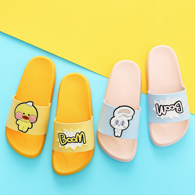 2019 new pattern lovers sandals  summer indoor practical non-slip Shower Room take a shower Cartoon lovely household slipper