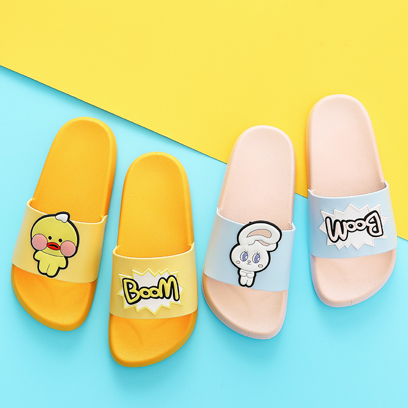 2019 new pattern lovers sandals  summer indoor practical non-slip Shower Room take a shower Cartoon lovely household slipper
