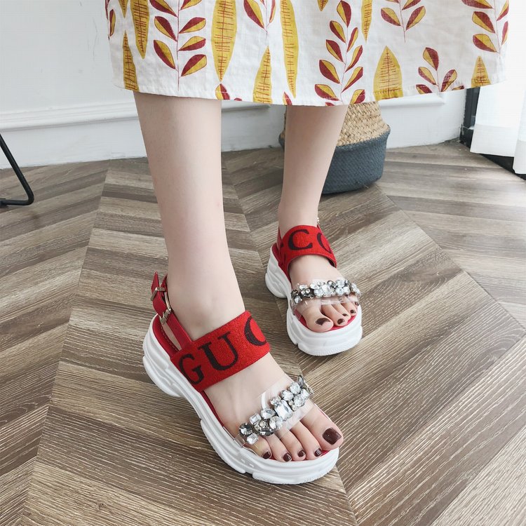 Chaussures été pour femme en Caoutchouc - Ref 3345553 Image 30