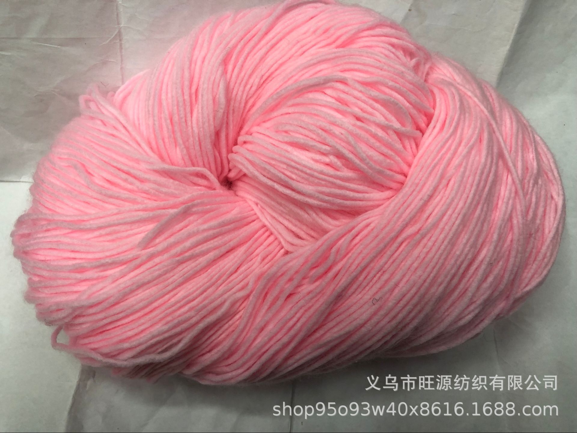 厂家直销涤纶冰岛毛纱线5MM手编帽子线毛条线特粗毛线大肚纱批发