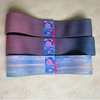 义乌厂家 翘臀圈弹力带 阻力训练拉力带 瑜伽训练拉伸带厂家批发