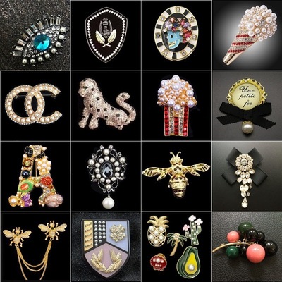 职业阿玛施特2021新款配饰品胸花别针盾牌胸针女