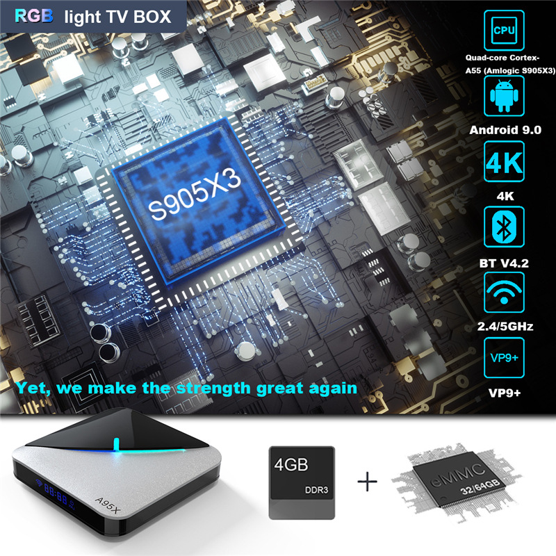 TV Box A95X Android 9.0 - Ref 3424431 Image 9