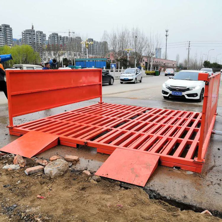 山东直供100吨工地洗车槽 工程车辆洗车台 诚招代理