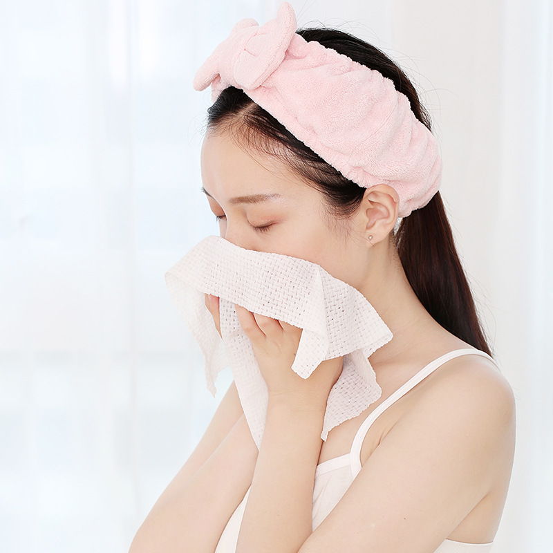 8 pure cotton Beauty towel travel A business travel towel Face Towel Cleansing towels Travel? disposable compress towel
