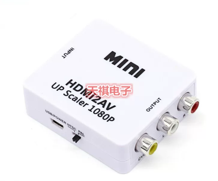 HDMI на конвертер HDMI в AV конвертер HD поддерживает 1080P