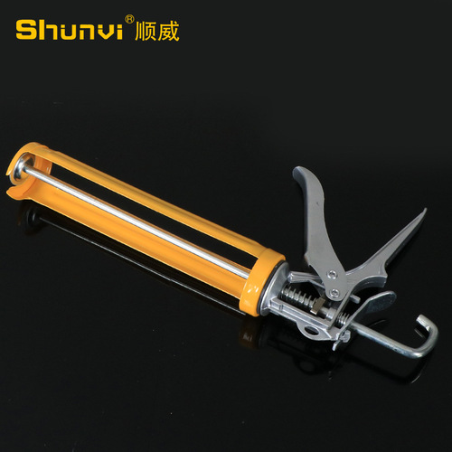 Shunwei glass glue gun beauty tool glue caulking glue gun 9-inch glass glue gun manual rotating glue gun