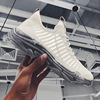 Summer sports shoes, men's white shoes, breathable casual footwear for leisure, 2021 collection