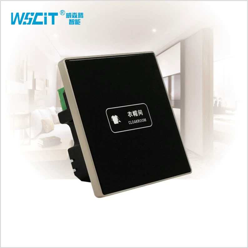 Touch switch key, wall smart light panel for hotel