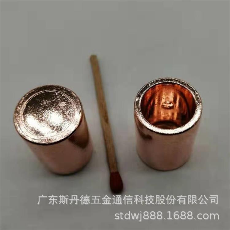 无氧铜加工 精密冷挤压紫铜件 冷挤压拉伸红铜零件 TU1加工件