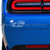 Foreign trade car stickers Little King On Board V personalized customization.