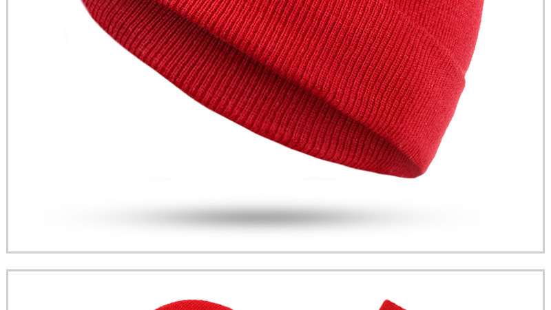 Unisex Autumn/winter warm woven ski hat with hip hop knit hat over cloth wool hat_voghion.com