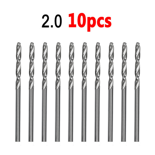 High-speed steel straight shank twist drill 40-piece set of hole drill bit tool accessories 4241 natural round shank drill bit