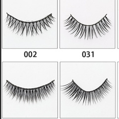 青島廠家批發假睫毛一套15對裝  柔軟舒適眼睫毛手工樣板冊