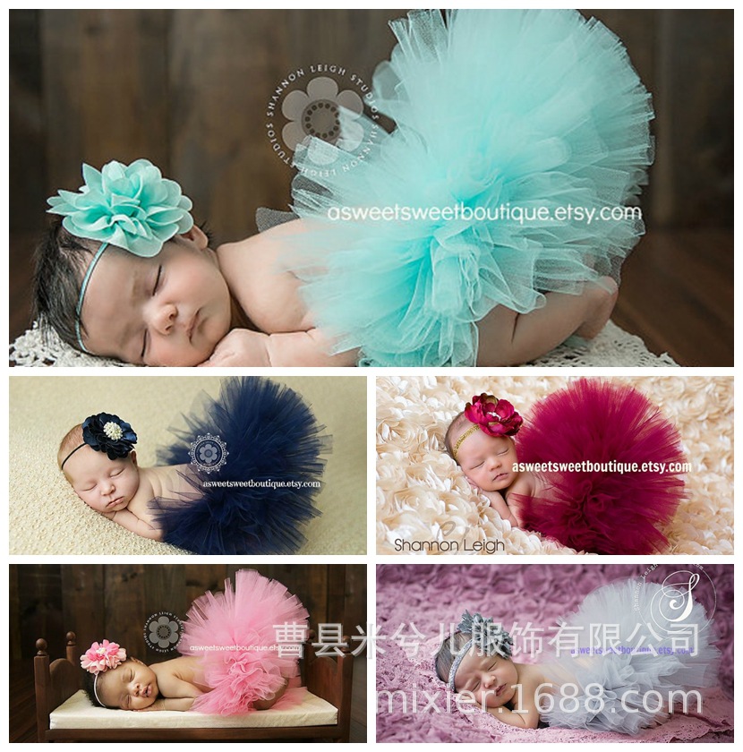 Baby photo skirt Newborn baby photo tutu...