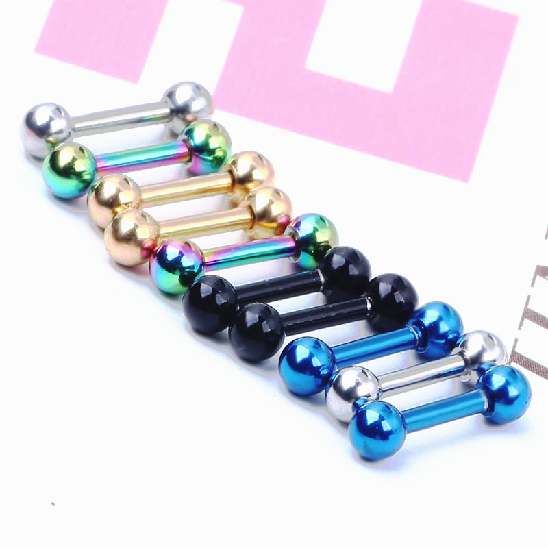 Fashion Geometric Stainless Steel Earrings Ear Studs 1 Piece