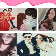 成品钻石画制作真人点贴钻十字绣钻石绣钻石画照片制做一件代发