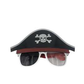 厂家鬼节万圣节愚人节整人玩具搞怪眼镜海盗帽派对化妆服饰道具化