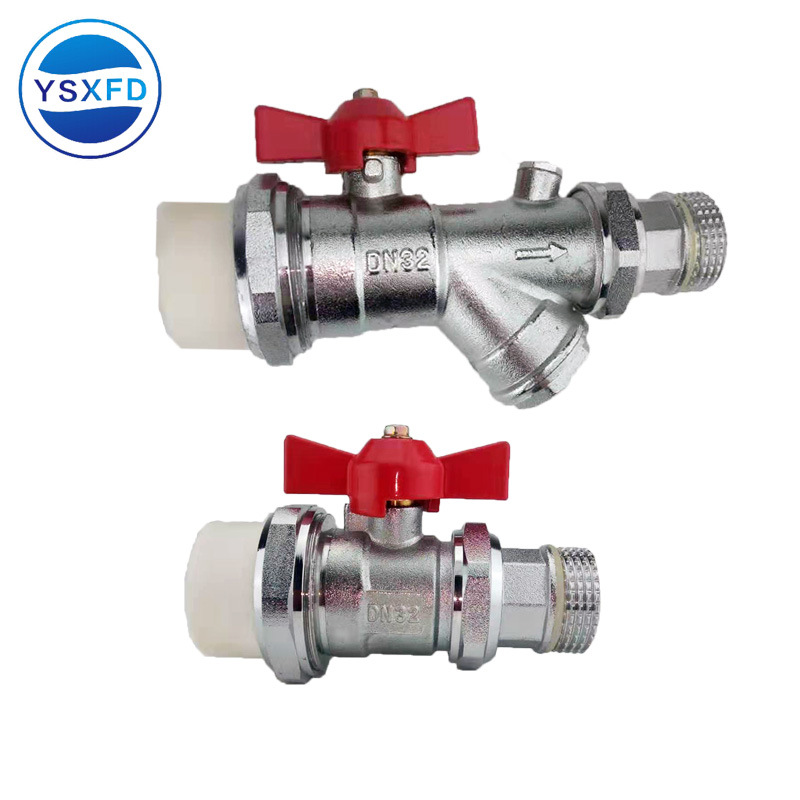 铜阀门多功能球阀 多功能一体阀分水器进水阀出水阀